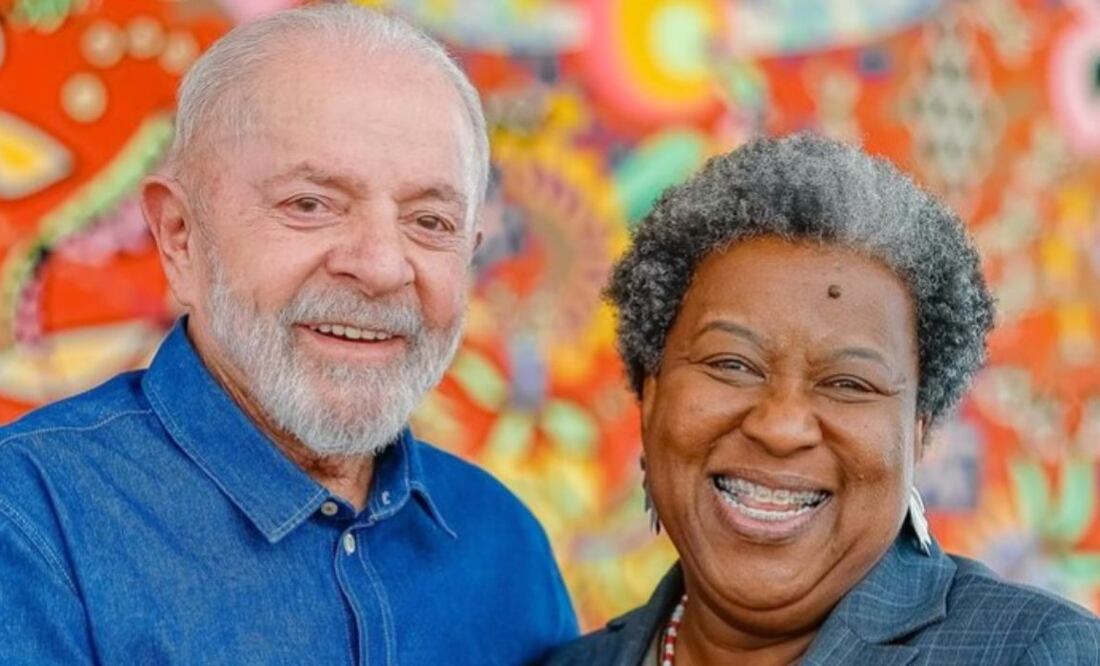 Macaé Evaristo, la nueva ministra de Derechos Humanos en Brasil. Foto: Bluesky @lula.com.br