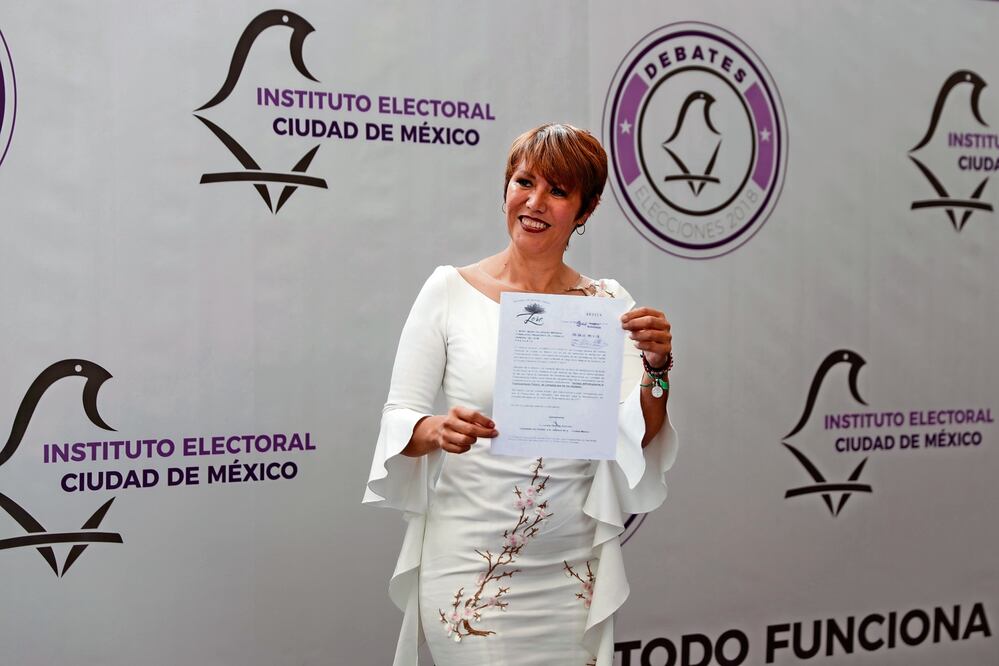 Lorena Osornio, quien fue candidata independiente a la CDMX en 2018, quiere competir en 2024. El IECM le dio registro condicionado. Foto: Archivo / El Universal
