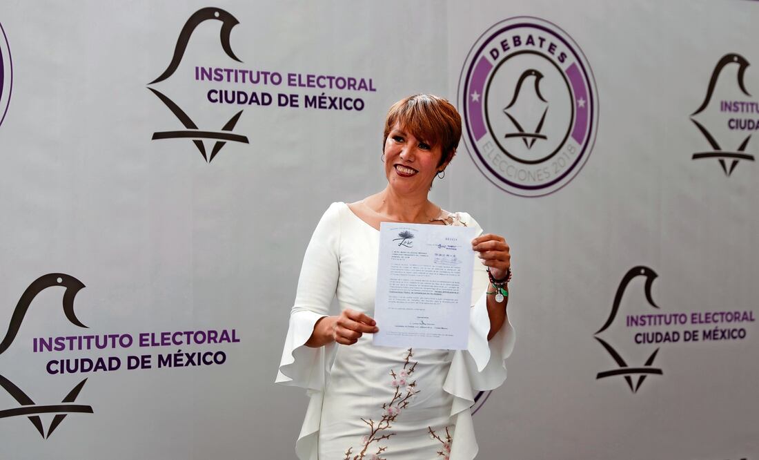 Lorena Osornio, quien fue candidata independiente a la CDMX en 2018, quiere competir en 2024. El IECM le dio registro condicionado. Foto: Archivo / El Universal