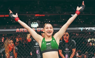 Montserrat Rendón le augura un futuro brillante a Regina Tarín en la UFC