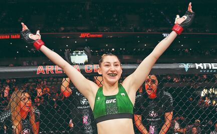 Montserrat Rendón le augura un futuro brillante a Regina Tarín en la UFC
