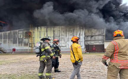 Incendio en fábrica de Bachoco en Apodaca; evacúan a 133 trabajadores, no se reportan víctimas ni riesgo a la población