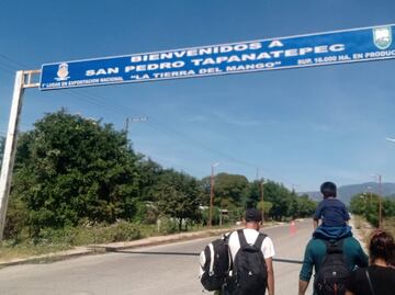 Caravana migrante de más de mil 600 personas llega a Oaxaca; mientras, otras miles continúan su marcha