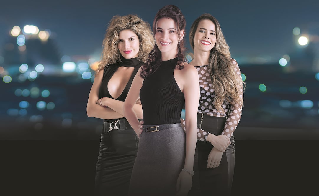 Laura, al centro, destaca los roles femeninos fuertes (TELEMUNDO)