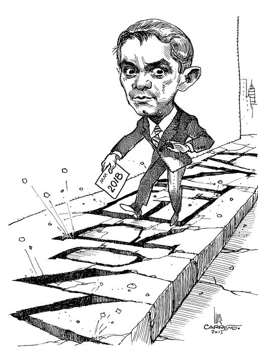 Por la acera izquierda