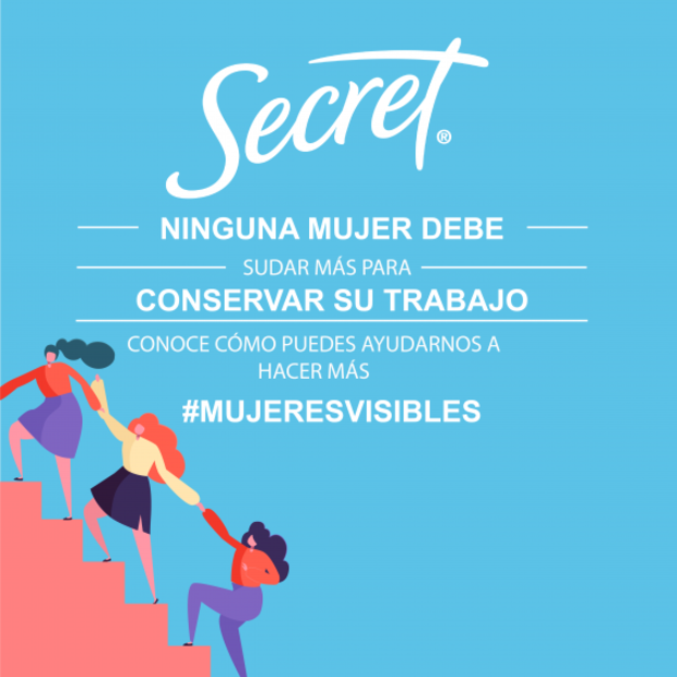 Secret genera puentes de apoyo a la mujer, ante Covid-19