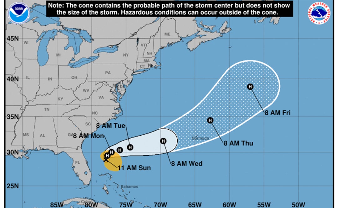(Foto: Centro Nacional de Huracanes)
