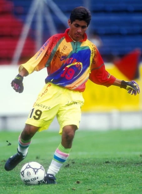 Los uniformes mas emblemáticos de Jorge Campos
