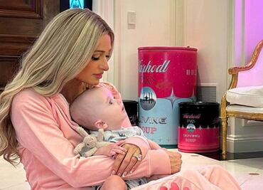 Bebé de Paris Hilton desata comentarios en redes: "su cabeza es muy grande"