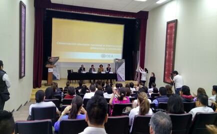 Expertos de la OEA imparten taller rumbo a elecciones del 2018