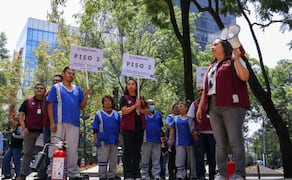 Segundo Simulacro Nacional en Reforma 222. Foto: Karla Guerrero / EL UNIVERSAL