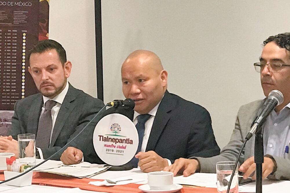 El presidente municipal, el morenista Raciel Pérez, dijo que la “deuda maldita” que heredaron de la pasada administración asciende a mil millones de pesos. Foto: REBECA JIMÉNEZ. EL UNIVERSAL