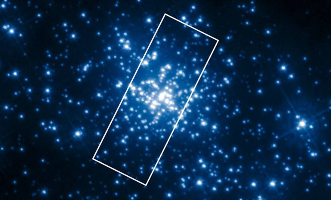 Se han detectado nueve estrellas cuyo tamaño supera las 100 masas solares. Foto: Royal Astronomical Society/ESA/NASA