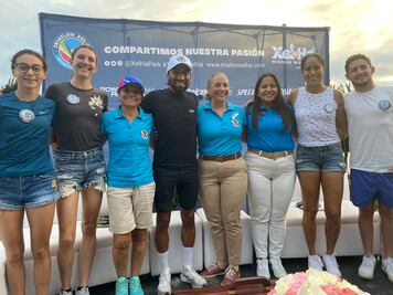 Todo listo para el Triatlón Xel-Há 2023