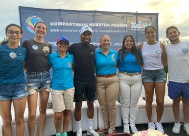 Todo listo para el Triatlón Xel-Há 2023