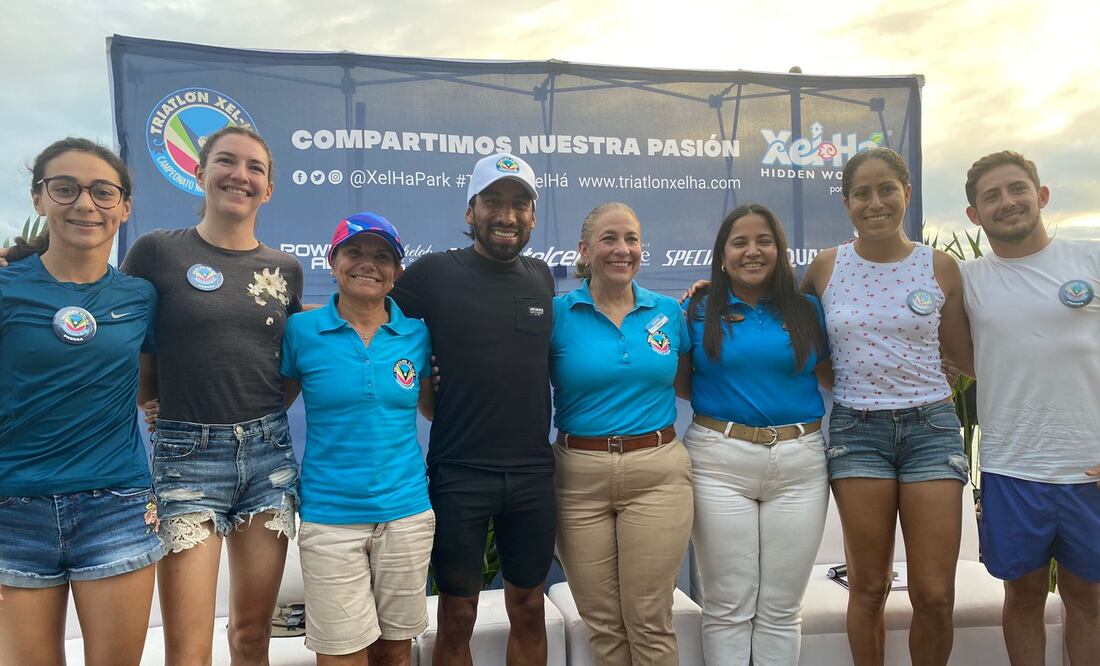 Se presentó el Triatlón Xel-Há / Foto: Nicolás Schiller Solti - EL UNIVERSAL