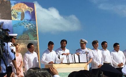 Peña Nieto declara cuatro áreas protegidas en el país