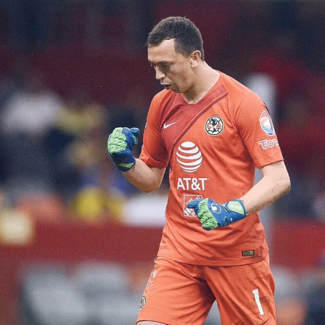 El cancerbero ve que el conjunto de Coapa tiene mejor futbol. IMAG07