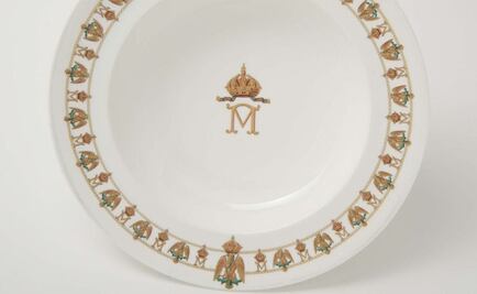 La vajilla mexicana de Maximiliano de Habsburgo