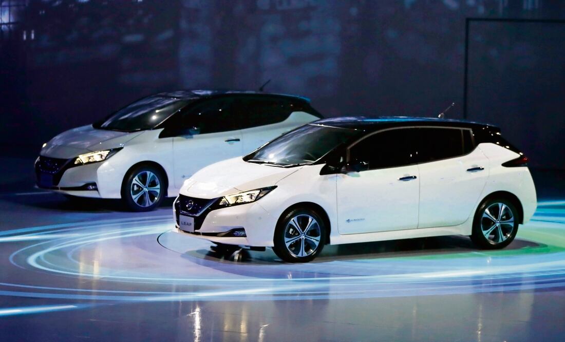 Las ventas de autos eléctricos en México crecerán de 15% a 20% anual, consideran analistas del sector; en el semestre se ubicaron en un máximo histórico. Foto: AP