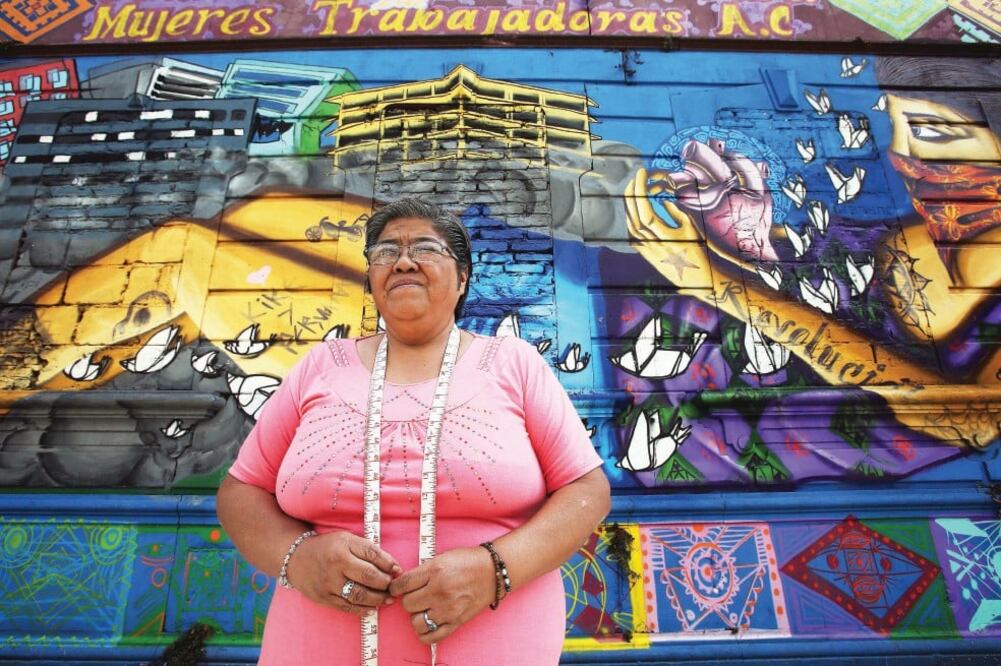 María Hernández rememora la histeria que se vivió durante el sismo de aquel día (JUAN CARLOS REYES. EL UNIVERSAL)