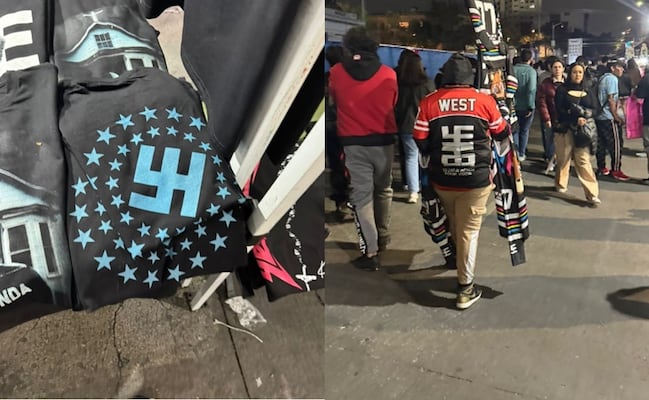 Las playeras “nazi” de Kanye West, entre lo menos vendido en la Plaza de Toros México