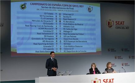 Copa del Rey. Barcelona y Real Madrid conocen rivales 