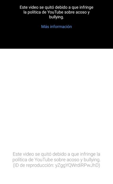 YouTube baja mañanera de AMLO. Foto: Captura de pantalla