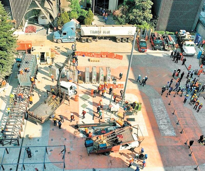 En el PCC emergente se colocaron 28 interruptores de alta tensión y lleva un avance de 30%. Foto: ESPECIAL