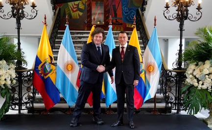 Argentina declara terroristas a bandas criminales ecuatorianas; Noboa agradece respaldo de Milei