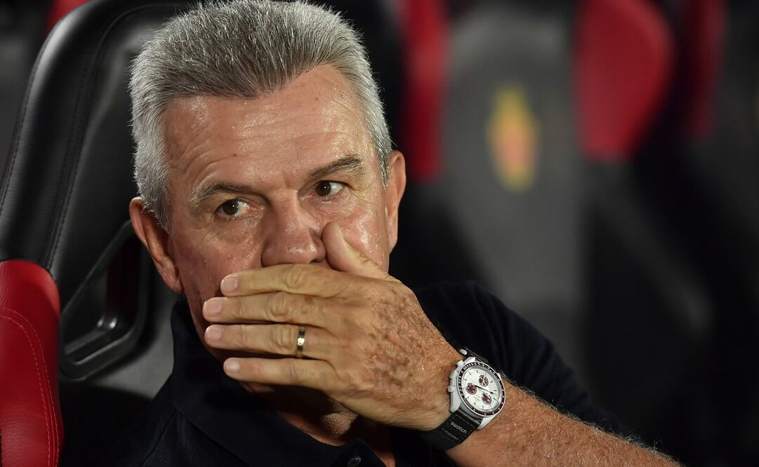 Javier Aguirre durante un partido de Mallorca en LaLiga - Foto: EFE