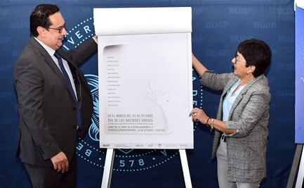 BUAP inaugura la exposición "Carteles unidos por la paz"; busca promover el respeto y la educación sin violencia