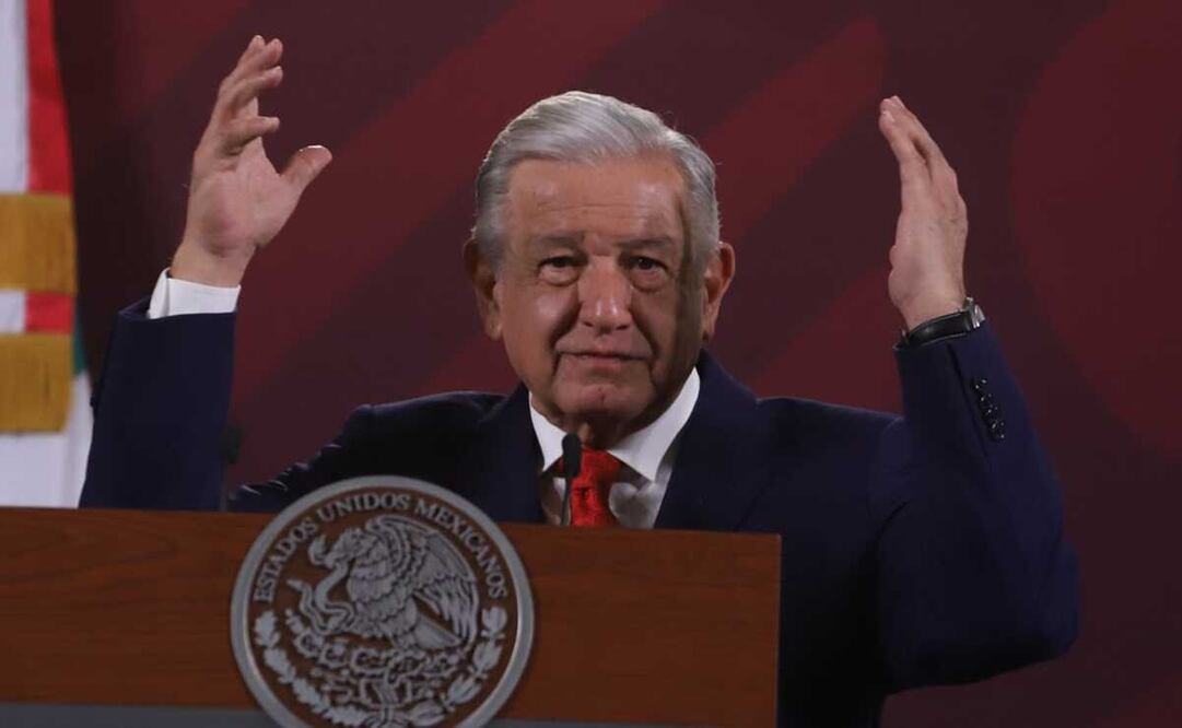 López Obrador aseguró que hay un “entorno muy conservador” y que una de las expresiones que tiene el bloque conservador es en la abogacía. Foto: Berenice Fregoso / EL UNIVERSAL
