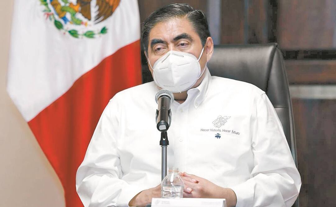 Miguel Barbosa, gobernador de Puebla. Foto: Archivo/EL UNIVERSAL