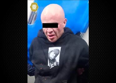 Detienen a un hombre por agredir a policía en estación Tacubaya del Metro; el agresor fue puesto a disposición del Ministerio Público