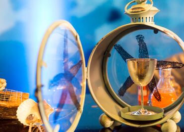 Talento en la barra de coctelería