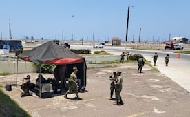 Elementos de la Marina realizan ejercicio de simulacro con artefacto explosivo en el puerto de Veracruz; reportan saldo blanco