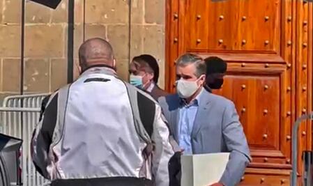 AMLO se reúne con Emilio Azcárraga en Palacio Nacional