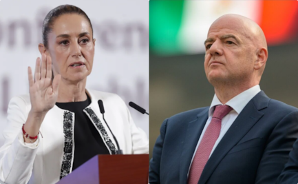 Claudia Sheinbaum revela próxima reunión con Gianni Infantino, presidente de la FIFA, por el Mundial de 2026