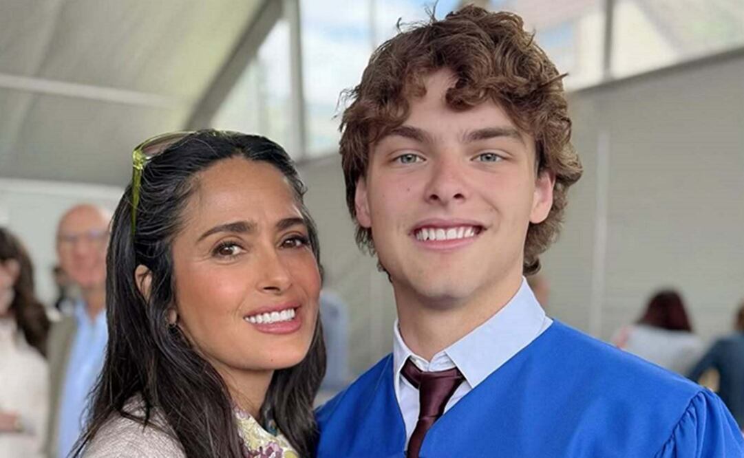 Salma Hayek optó por un look elegante y moderno. Foto: Instagram @salmahayek