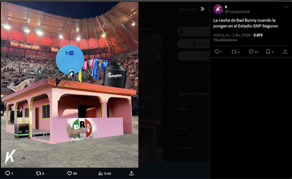 Foto: Captura de pantalla en X