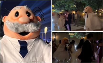 VIDEO: Mujer contrata botargas del Dr. Simi para su boda y se viraliza en redes