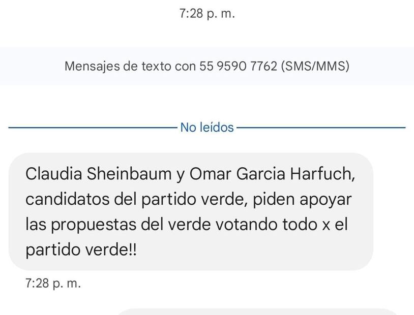 Mensajes a favor de candidatos del PVEM. Foto: EL UNIVERSAL