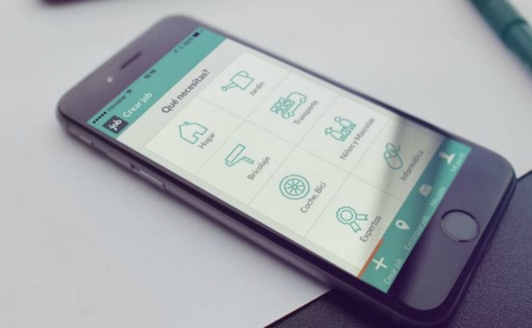 Los usuarios en general que quieran prestar sus servicios deben registrarse en la app y crear un perfil profesional