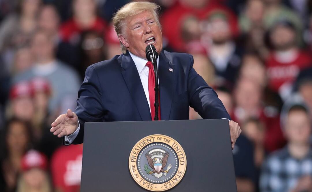 Donald Trump fue acusado por abuso de poder y obstrucción al Congreso (Foto: AFP)