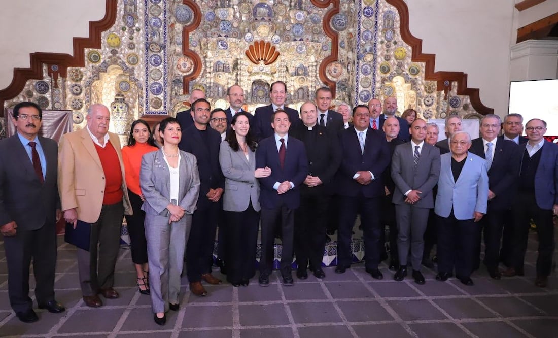 La Alcaldía Álvaro Obregón y 19 universidades firman convenio para formar un Clúster Universitario de Alto Nivel (19/02/2025). Foto: Carlos Mejía / EL UNIVERSAL