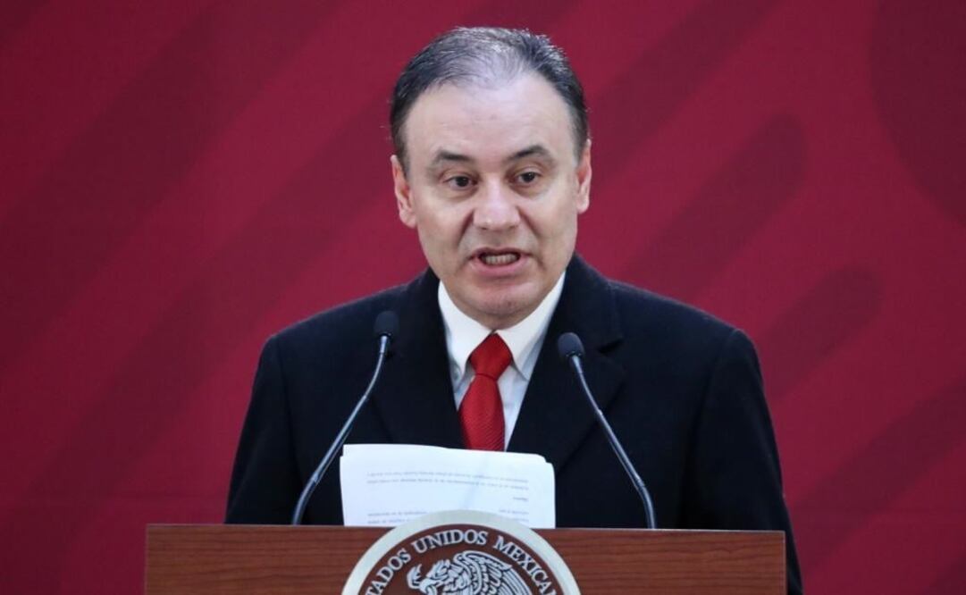 El secretario de Seguridad Pública y Protección Ciudadana, Alfonso Durazo. Foto: Ariel Ojeda/EL UNIVERSAL 