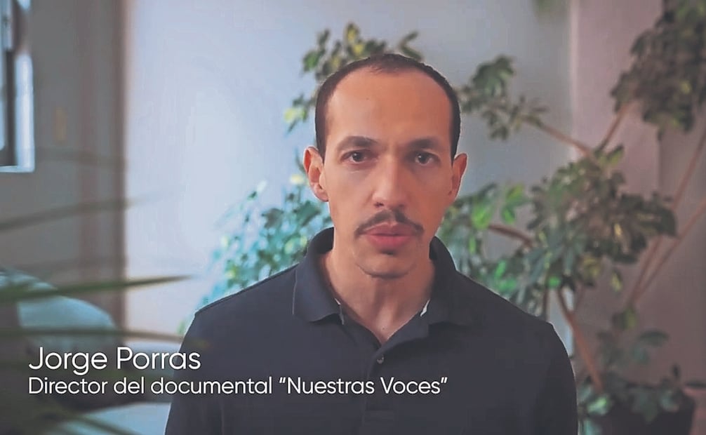 Jorge Porras espera terminar el documental este año. Foto: Cortesía Jorge Porras