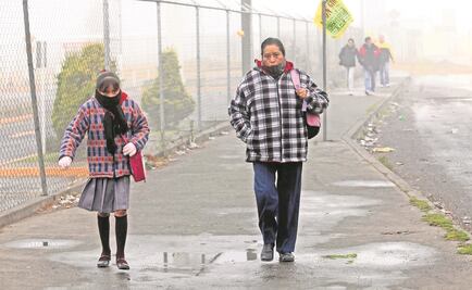 Activan alerta naranja en 5 delegaciones; prevén caída de aguanieve