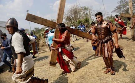 Reportan saldo blanco en pueblos de Coyoacán tras representaciones del Viacrucis